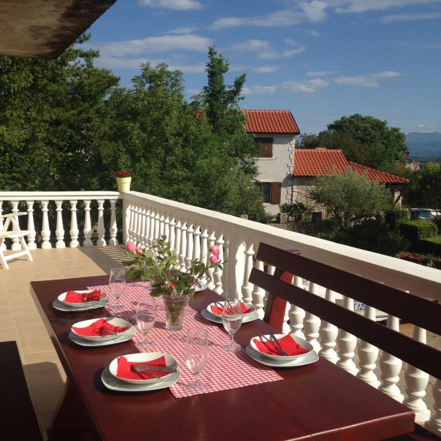 Apartman Kacic Sveti Ivan Dobrinjski Dış mekan fotoğraf