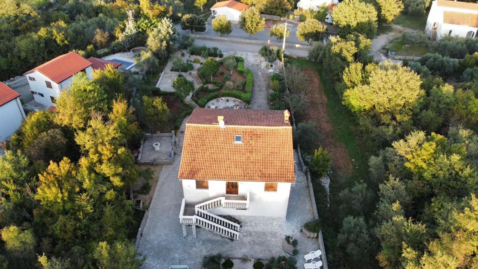 Apartman Kacic Sveti Ivan Dobrinjski Dış mekan fotoğraf